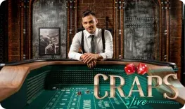 Queen Casino offre il gioco online Live Craps